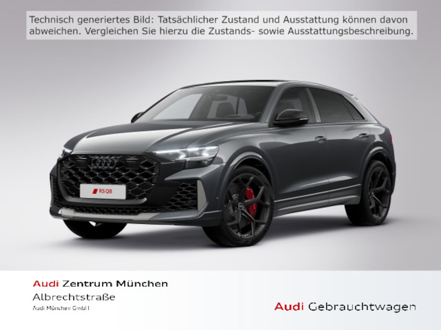Bild über Audi RS Q8 SUV TFSI quattro 471 kW tiptronic - für weitere Informationen kontaktieren Sie den Audi Partner