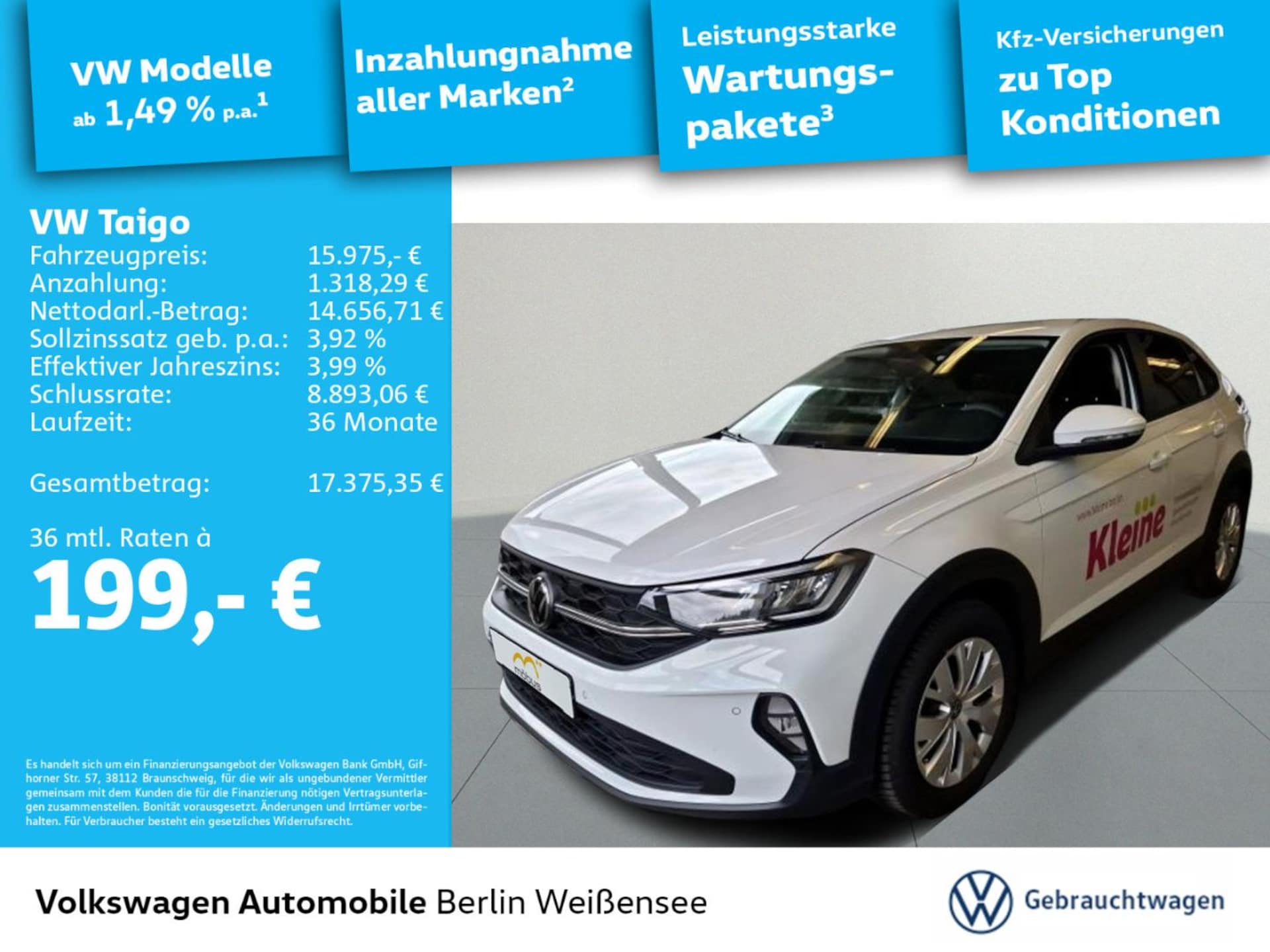 Volkswagen Taigo Basis-Modell