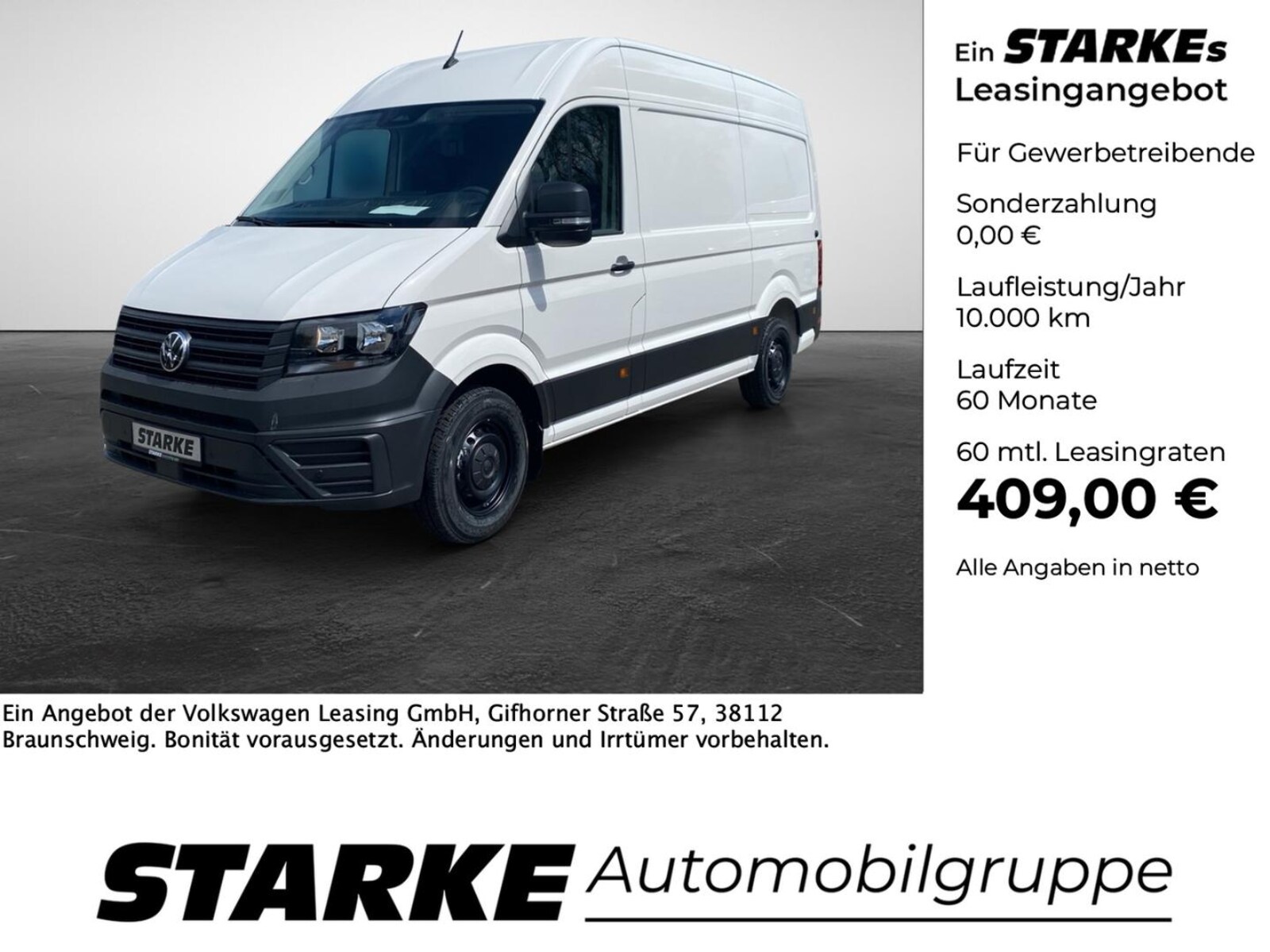 Volkswagen Crafter Kasten mittlerer Radstand