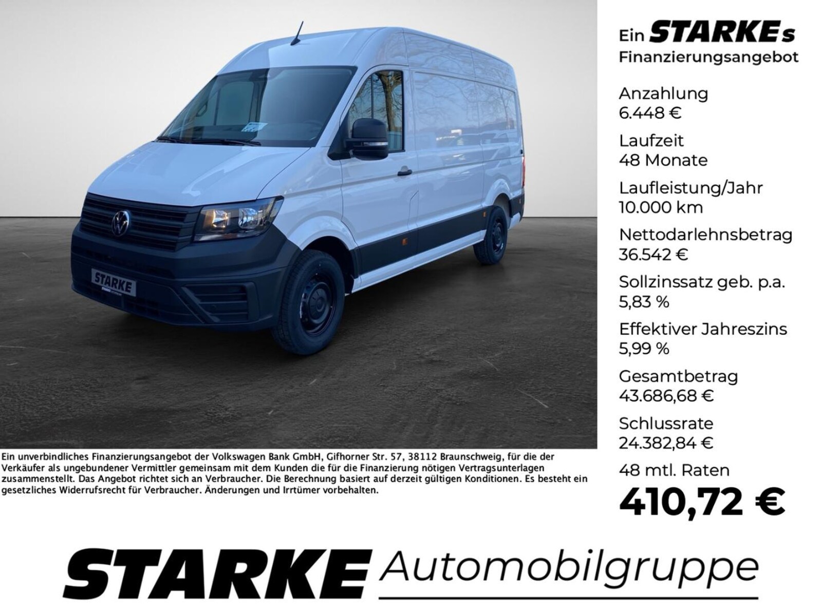 Volkswagen Crafter Kasten mittlerer Radstand – Bild 9