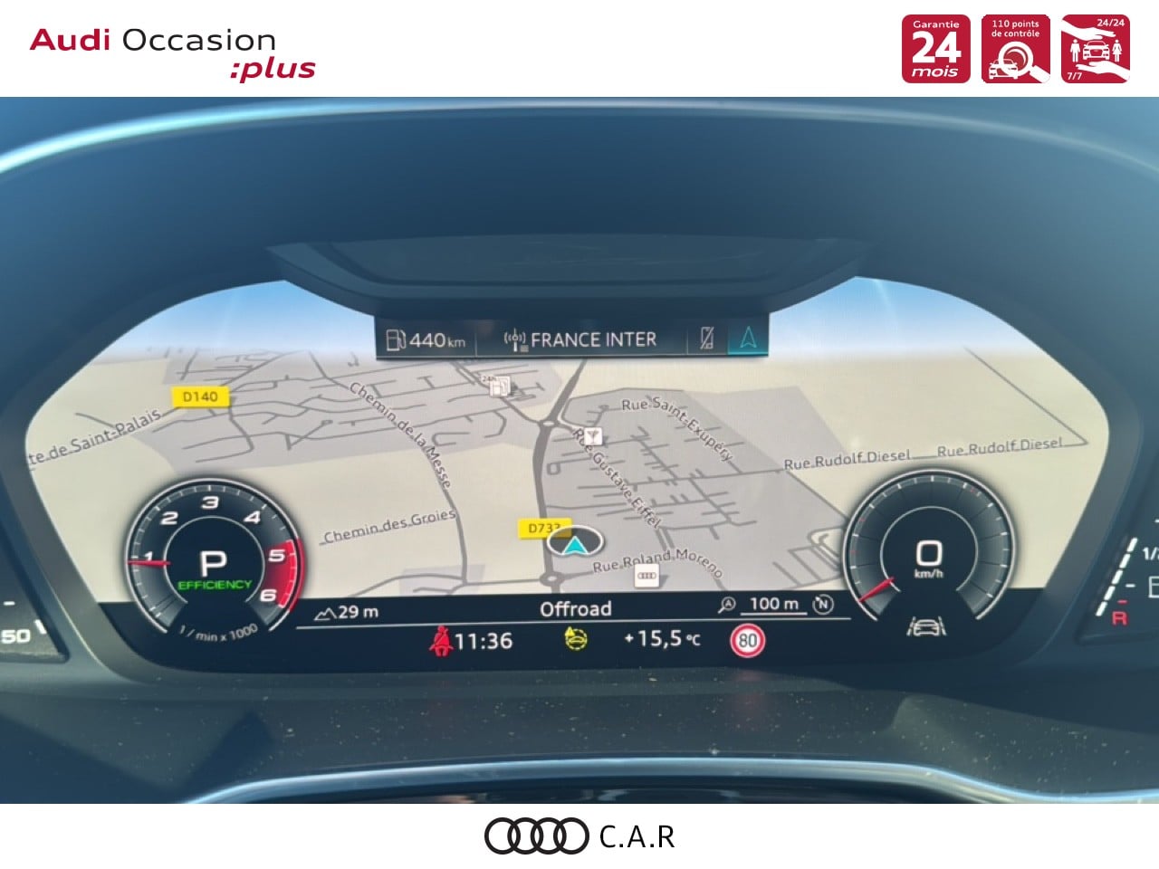 Image about Audi Q3 Sportback S line 35 TDI 110 kW (150 ch) S tronic