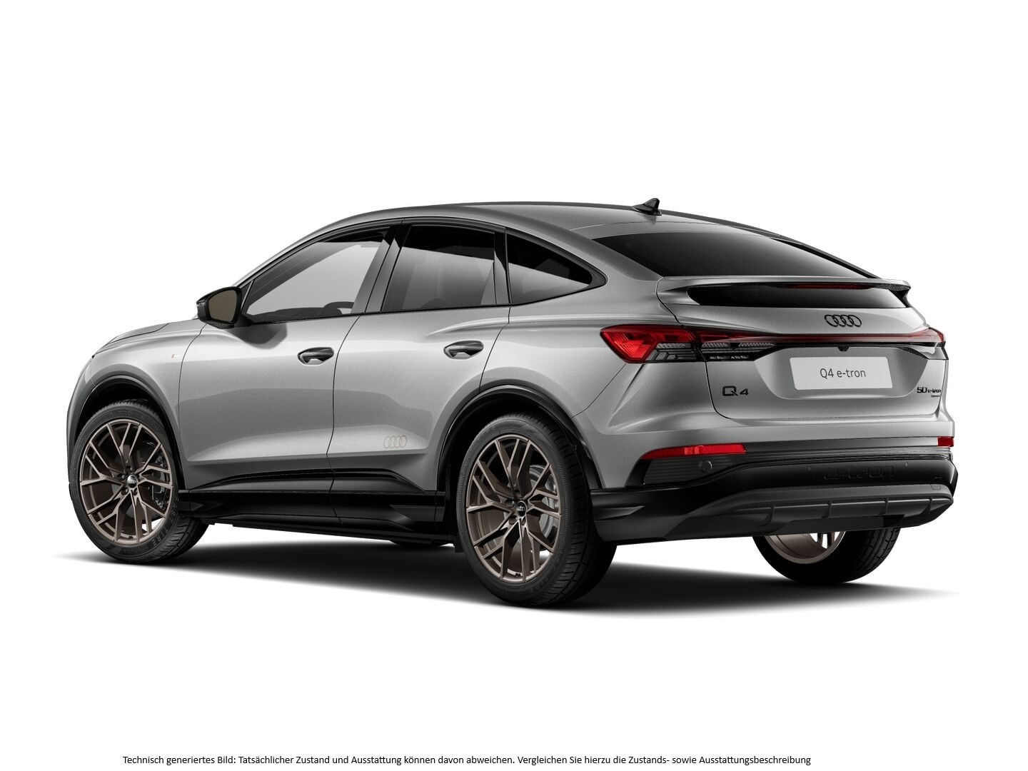 Bild über Audi Q4 Sportback e-tron 50 e-tron quattro - für weitere Informationen kontaktieren Sie den Audi Partner