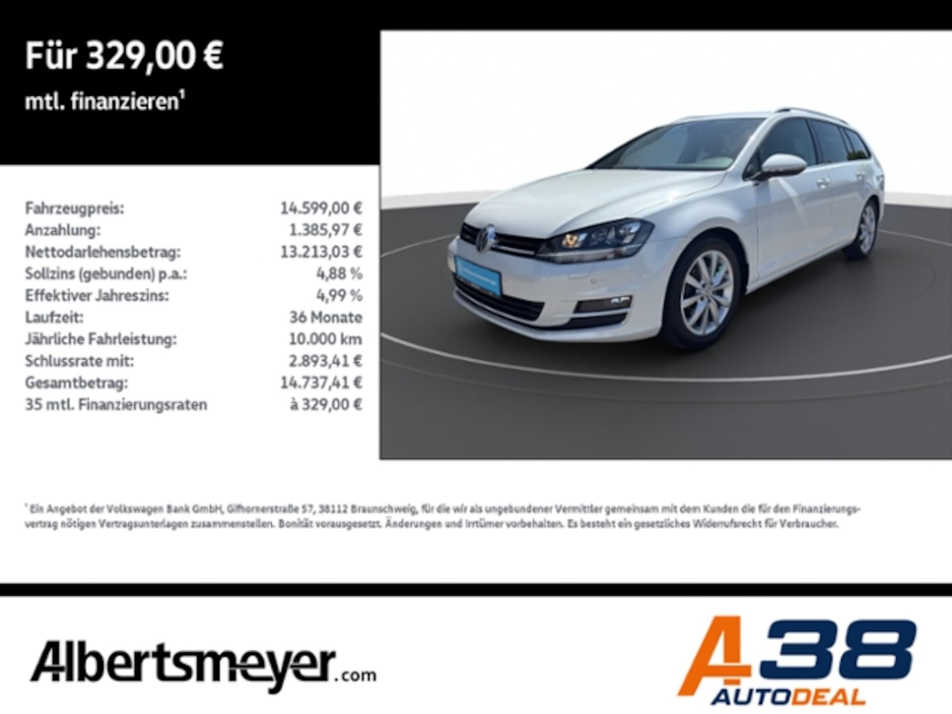 Volkswagen Golf Variant Highline