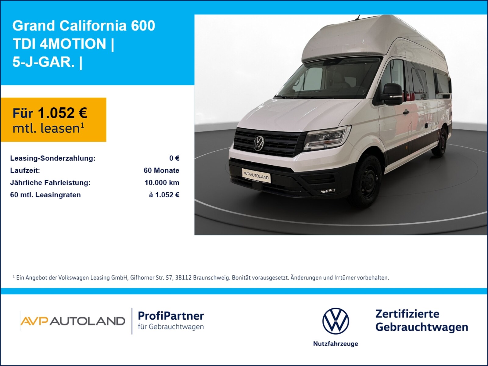 Volkswagen Grand California 600