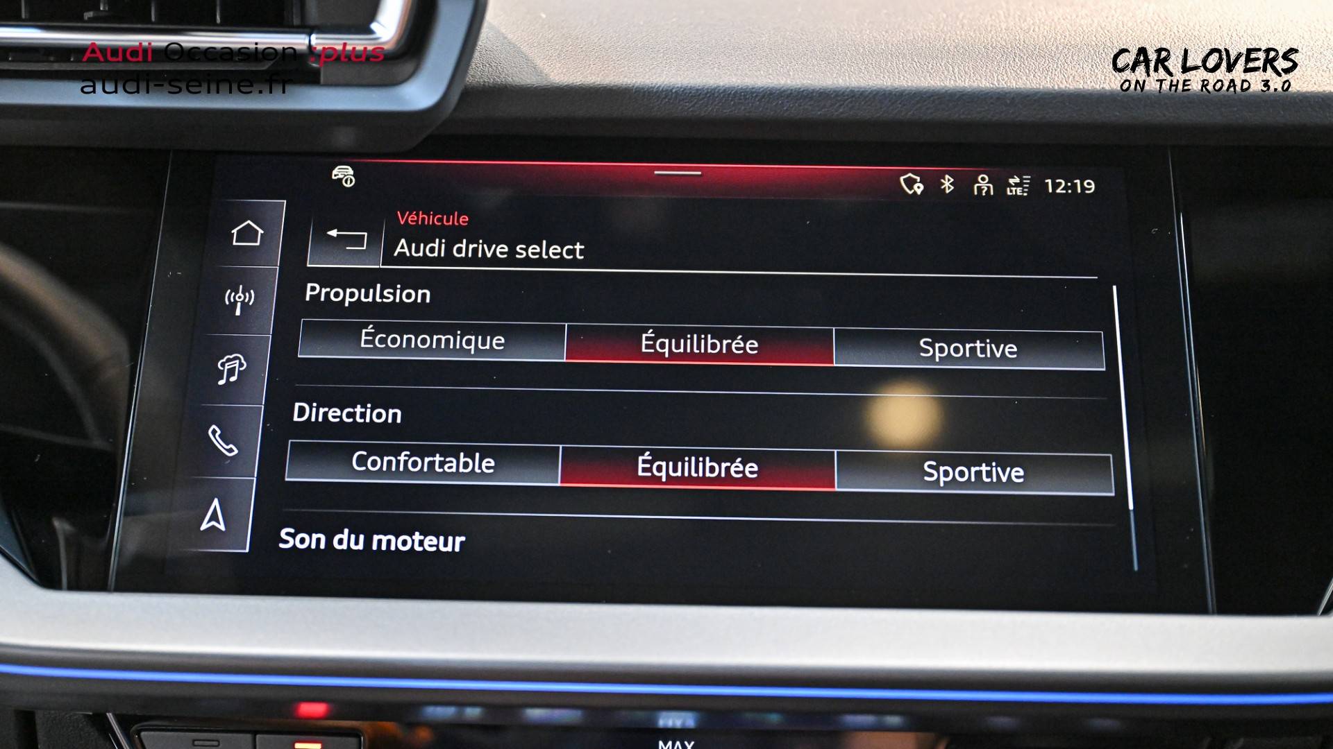 Image about Audi A3 Sportback S line 35 TFSI Hybride 110 kW (150 ch) S tronic