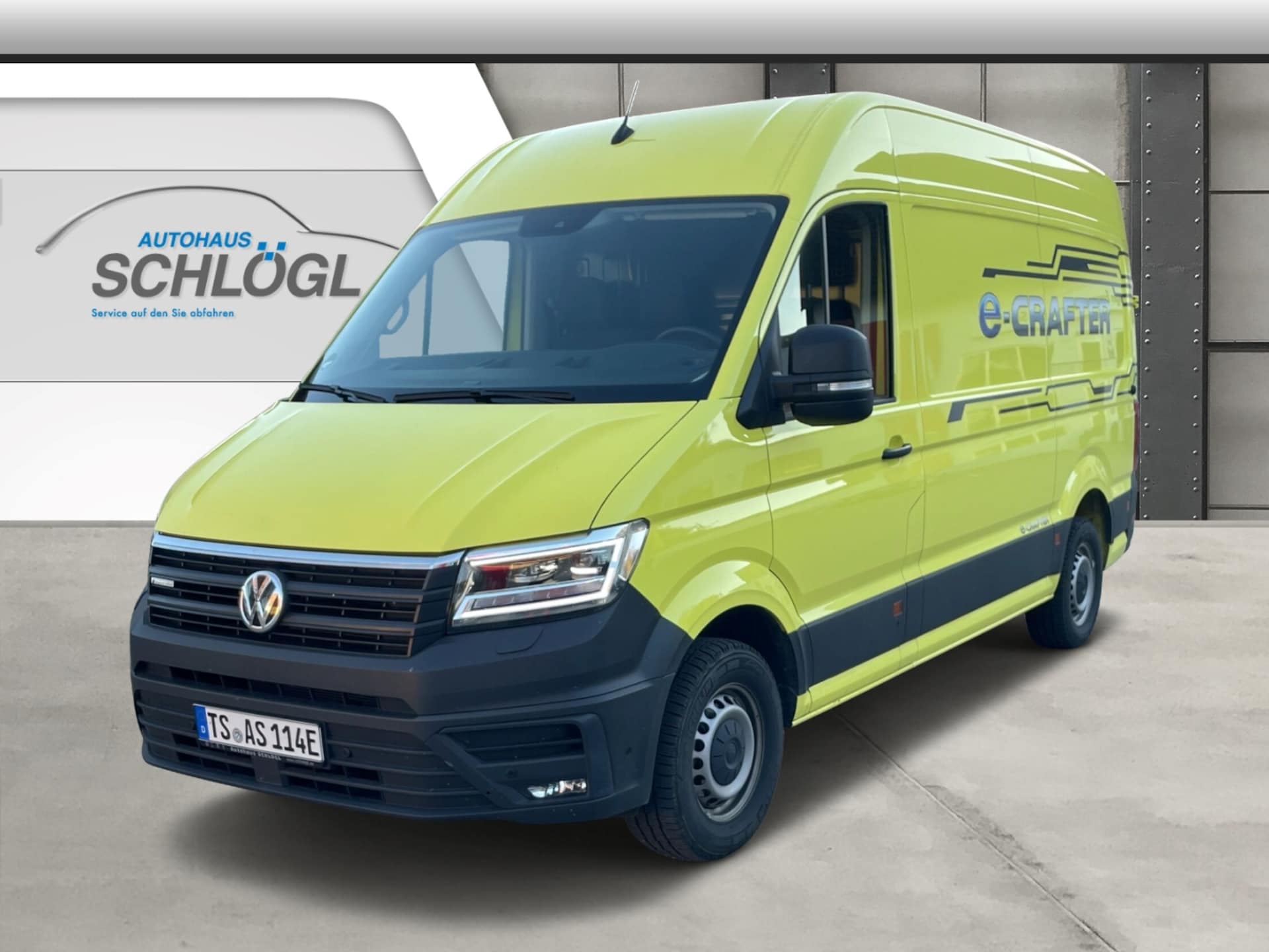 Volkswagen e-Crafter Kastenwagen mittlerer Radstand