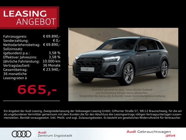 Image about Audi Q7 SUV TFSI e S line 55 TFSI e quattro tiptronic