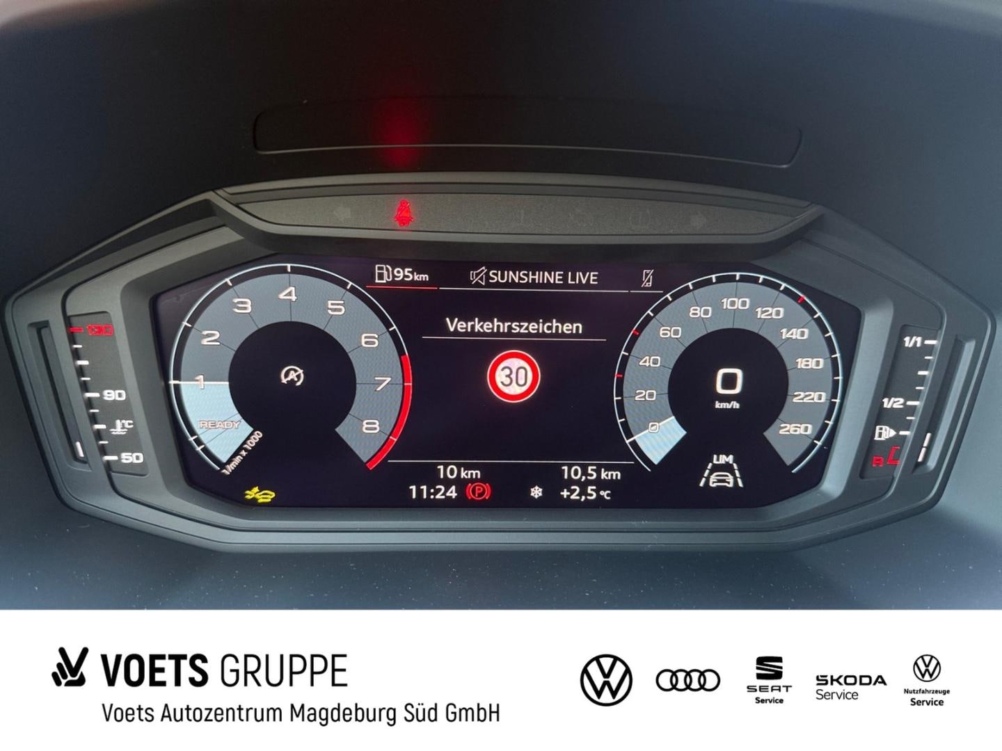 Bild über Audi A1 Sportback S line 30 TFSI Schaltgetriebe - für weitere Informationen kontaktieren Sie den Audi Partner