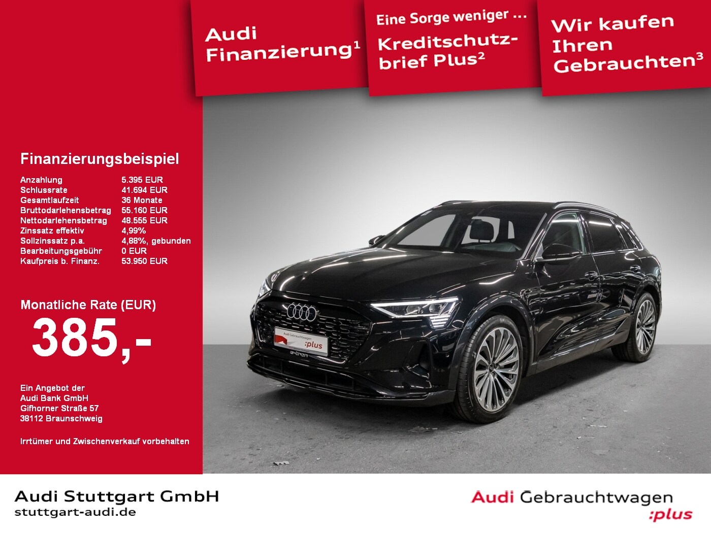 Image about Audi Q8 e-tron advanced 55 e-tron quattro