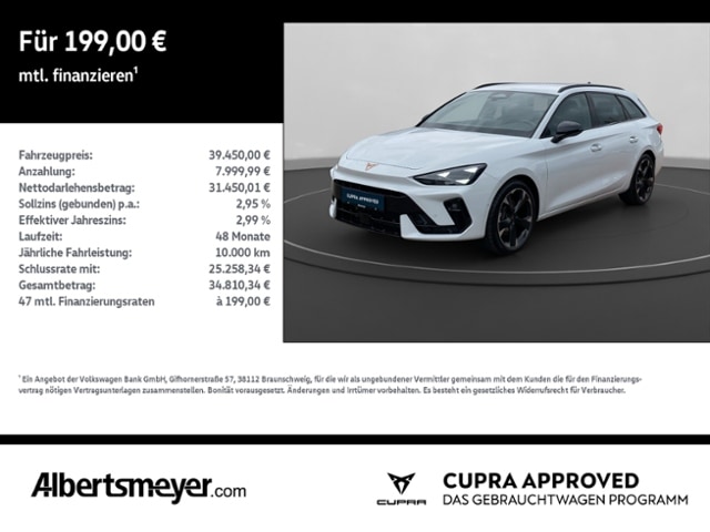 CUPRA Leon Sportstourer SP 2.0 TSI DSG 4Drive AHK+MATRIX+NAVI+PDC++ (020433)