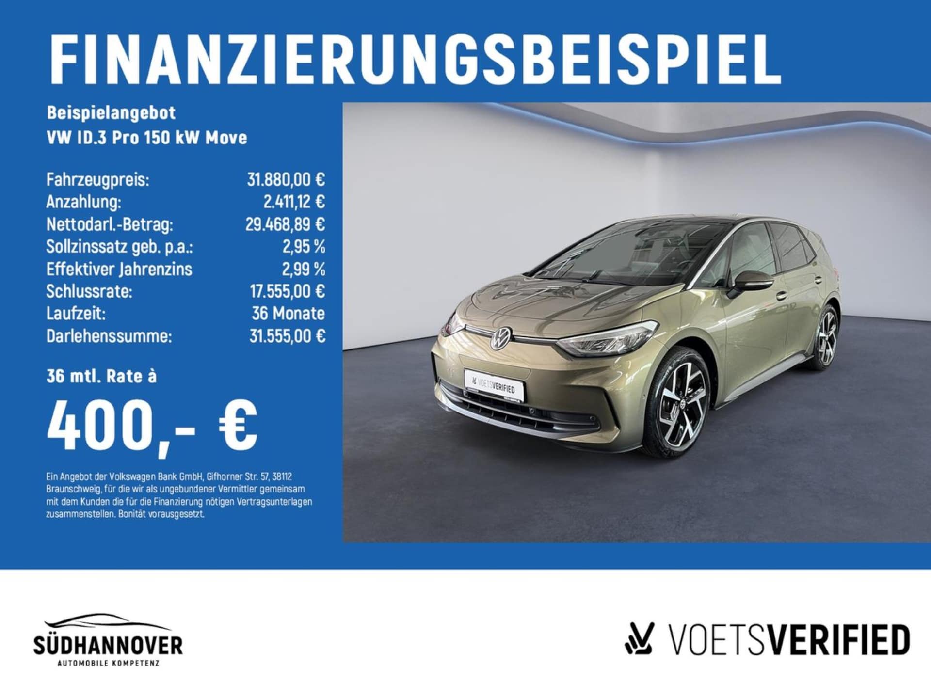 Volkswagen ID.3 MOVE Pro