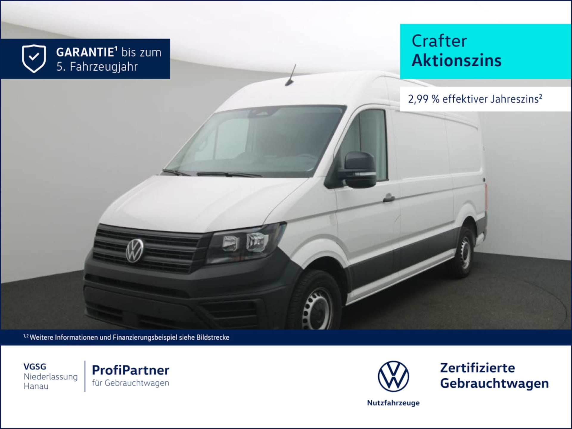 Volkswagen Crafter Kasten mittlerer Radstand