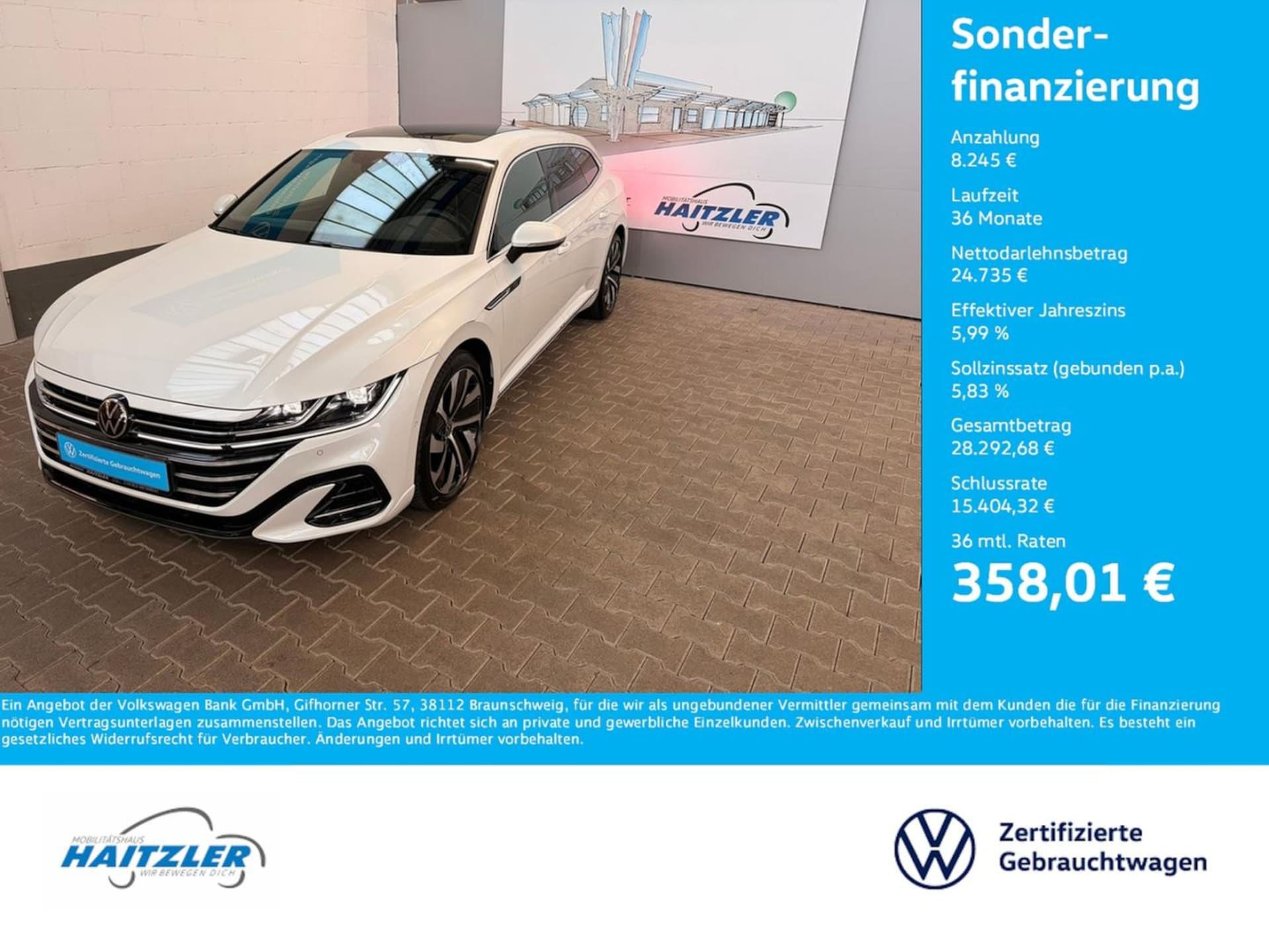 Volkswagen Arteon Shooting Brake R-Line