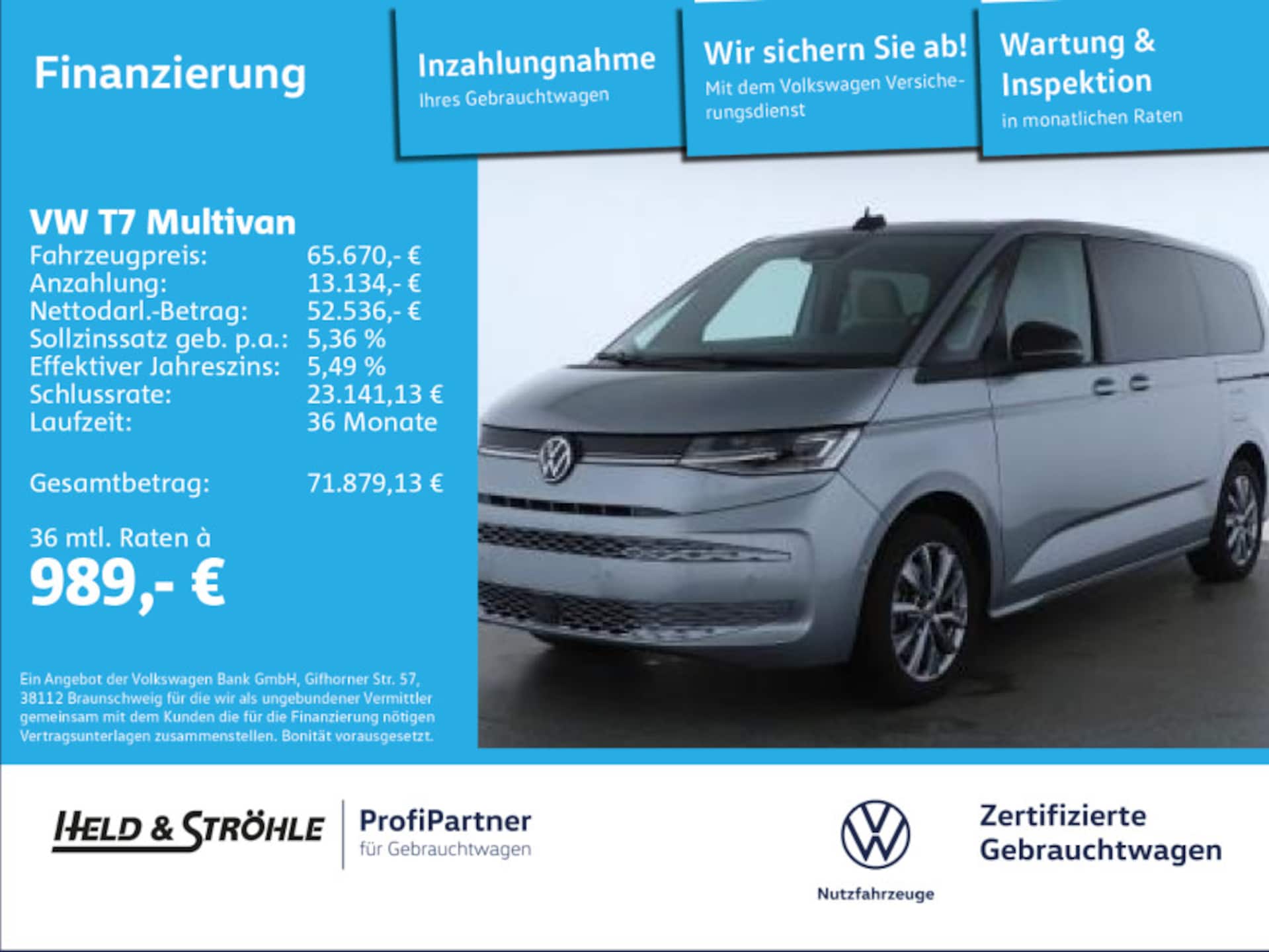 Volkswagen Multivan Langversion Life