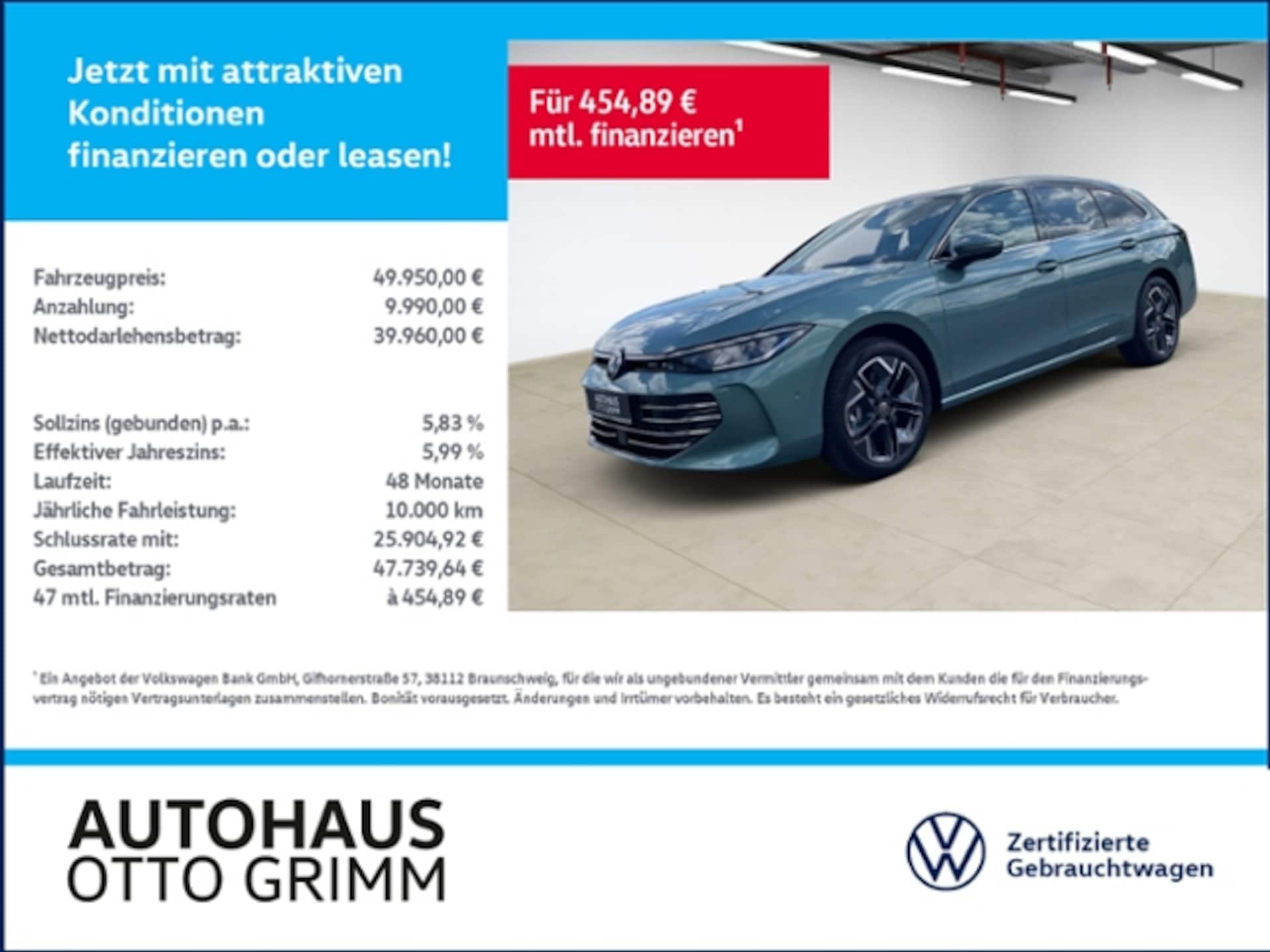Volkswagen Passat Elegance