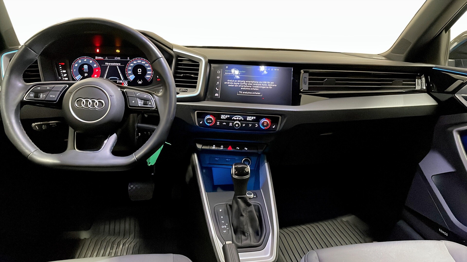 Bild som visar&nbsp;Audi A1 Sportback&nbsp;A1 Sportback 35 TFSI S line 150 hk S tronic - för mer information kontakta din Audi Partner