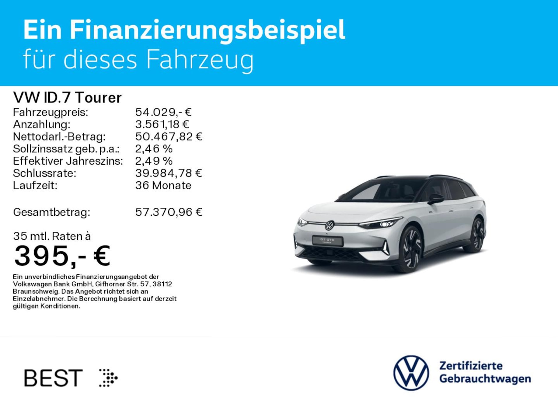 Volkswagen ID.7 Tourer GTX