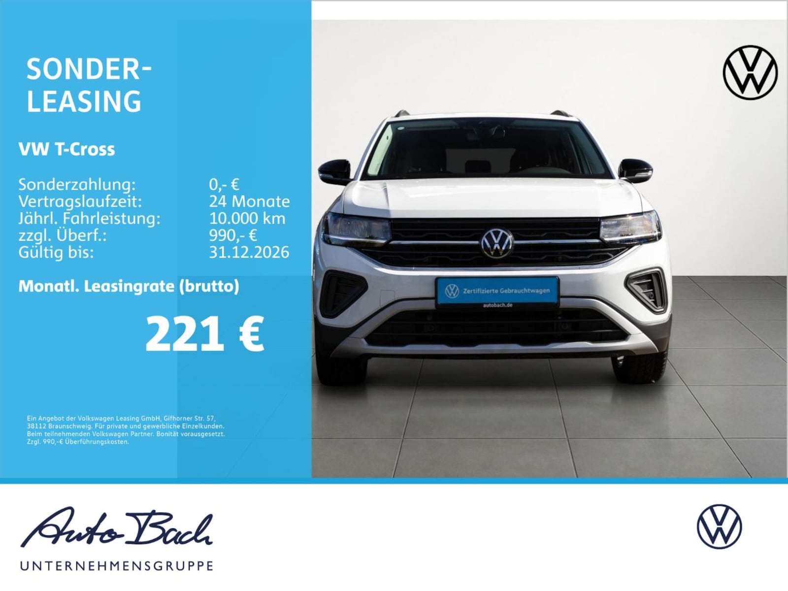 Volkswagen T-Cross – Bild 2