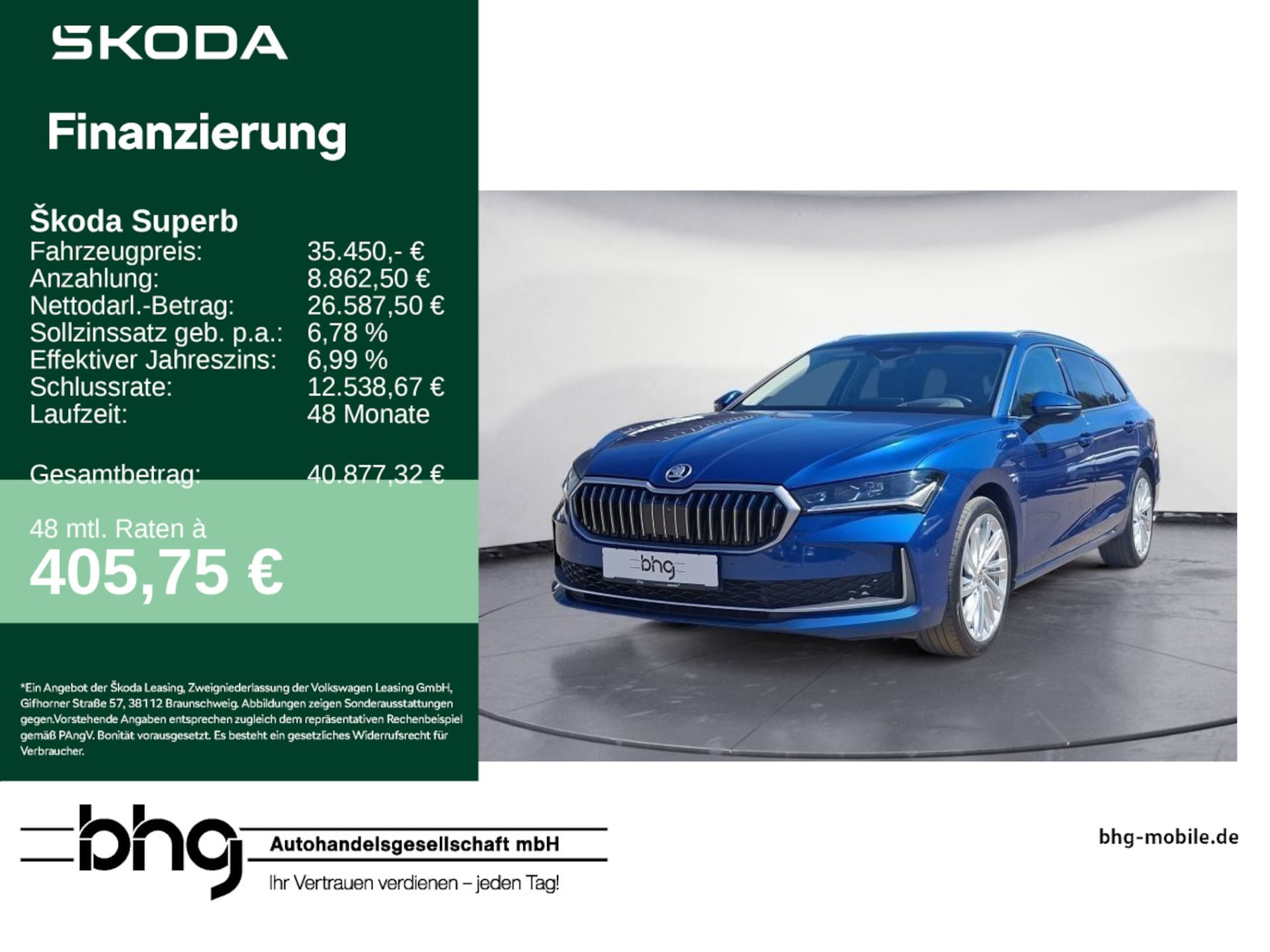 Skoda Superb Combi Laurin & Klement