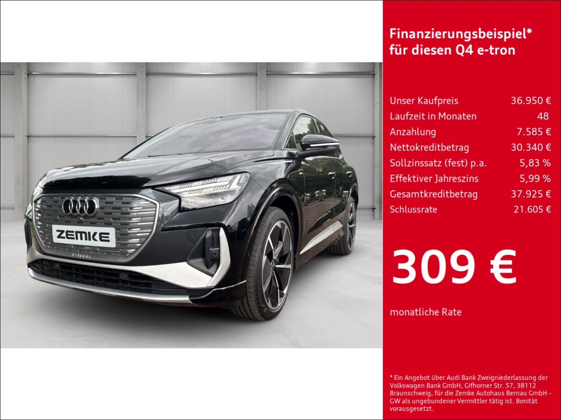 Audi Q4 Sportback e-tron