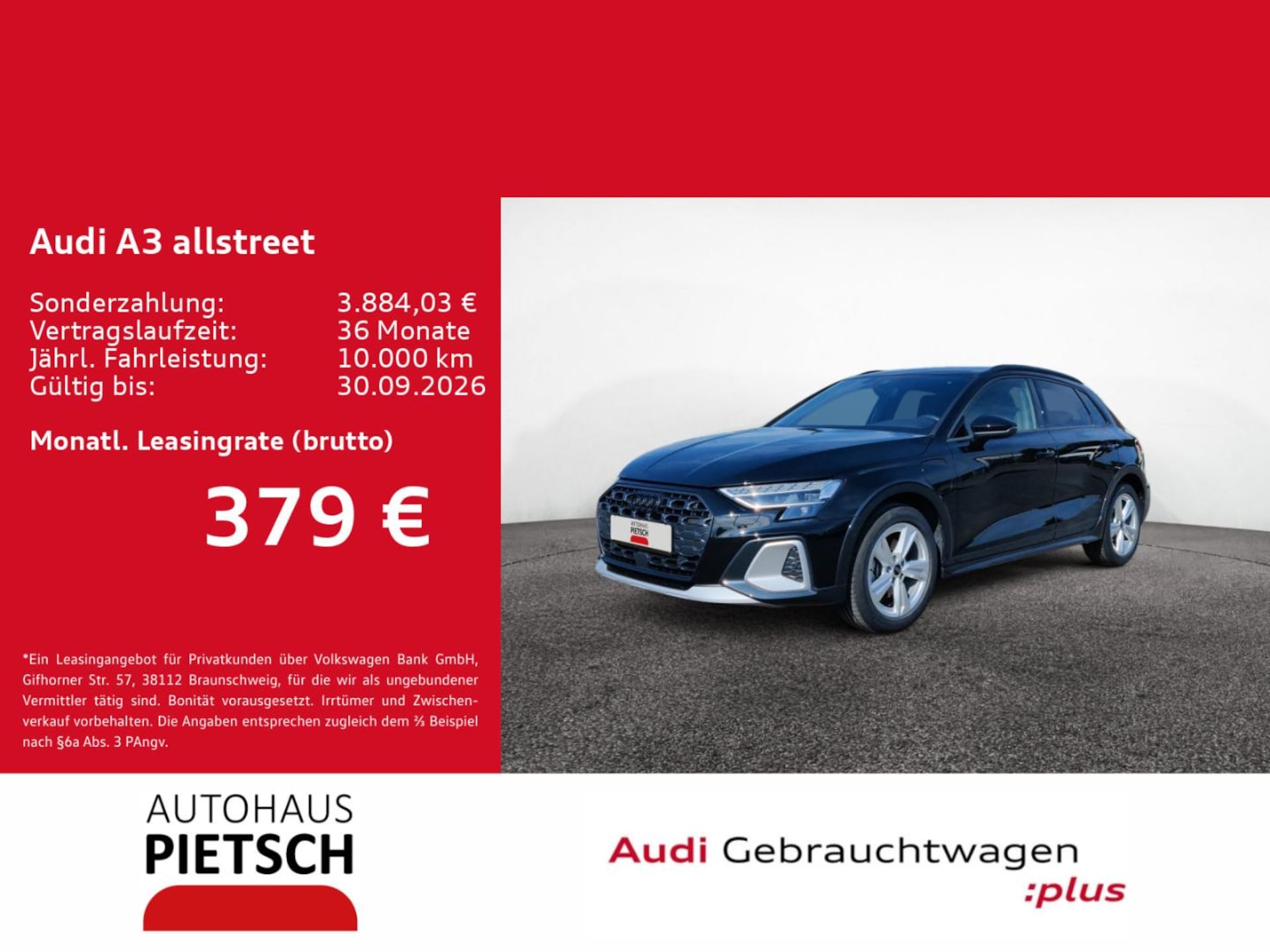 Audi A3 allstreet TFSI e