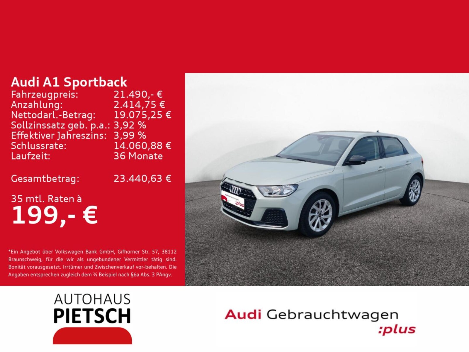 Audi A1 Sportback – Bild 2