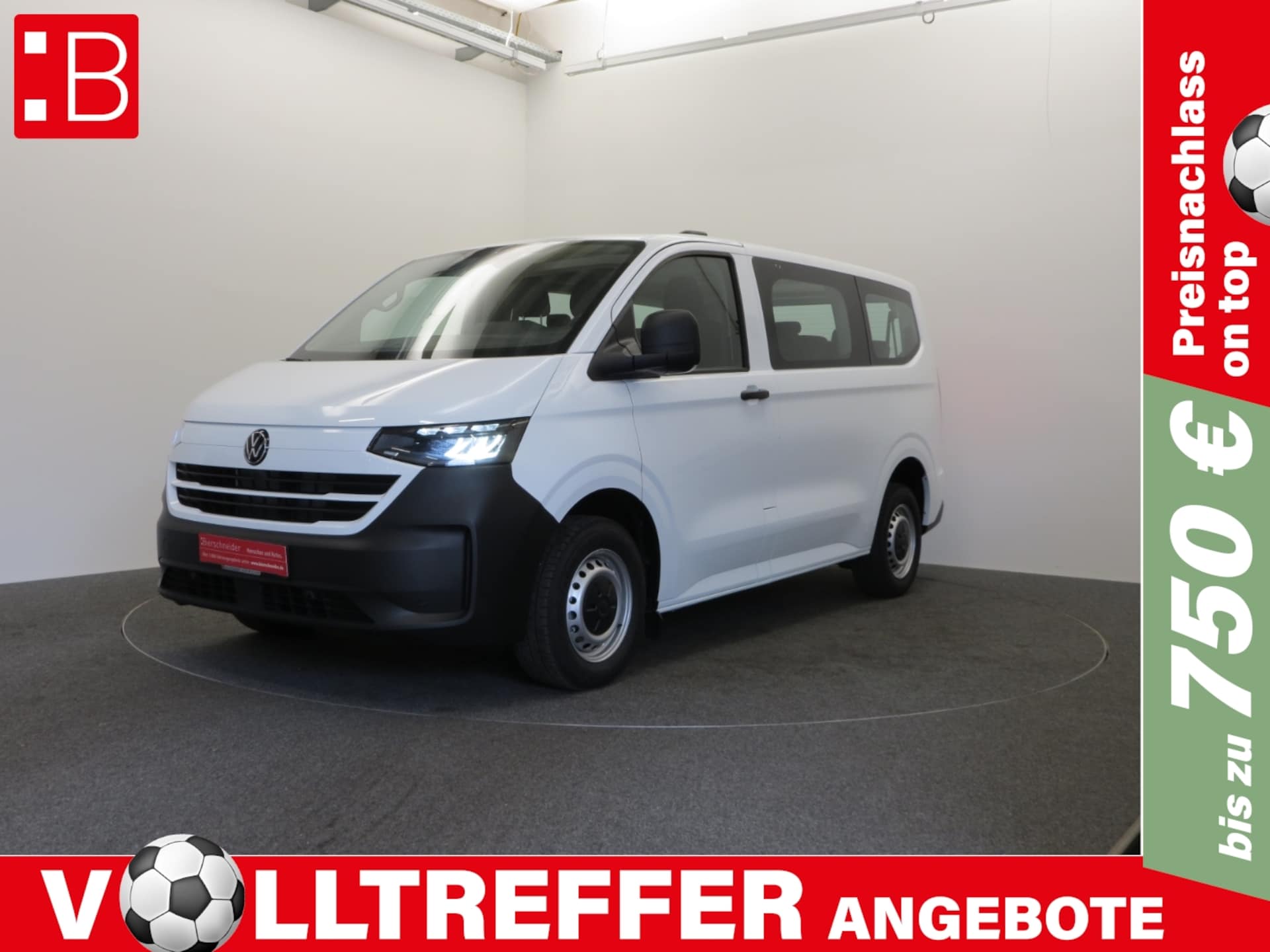Volkswagen Transporter Kombi kurzer Radstand