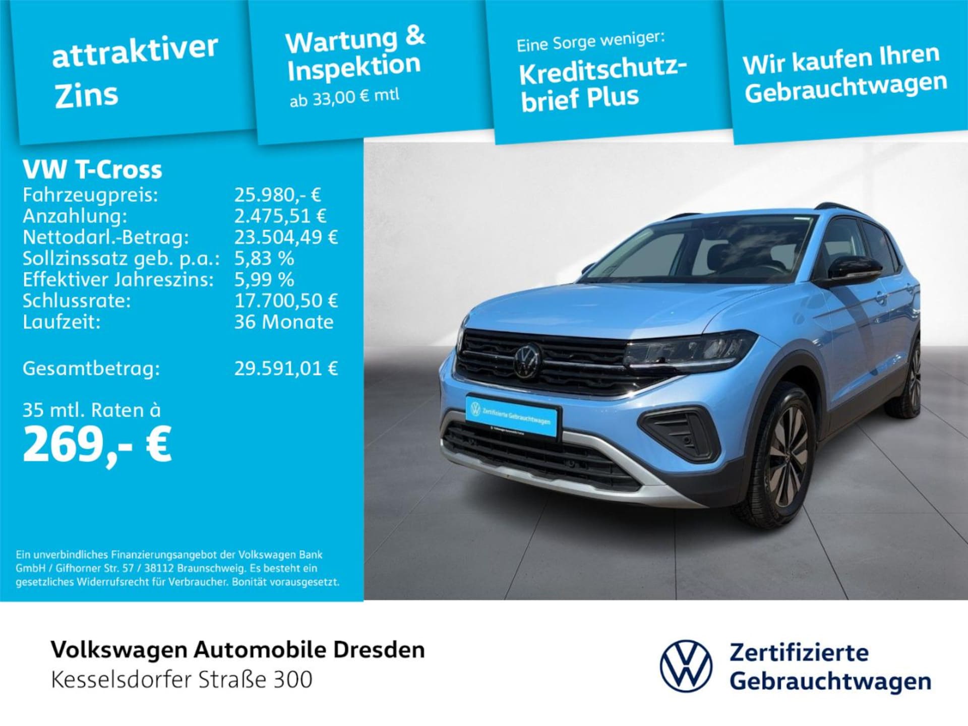 Volkswagen T-Cross Life