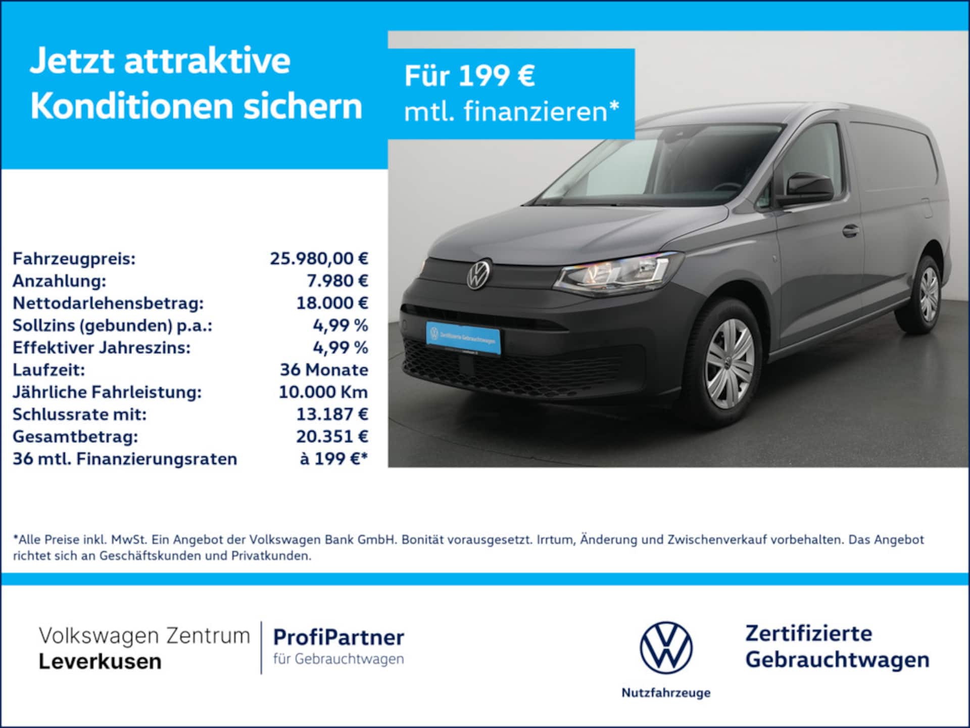 Volkswagen Caddy Maxi Cargo