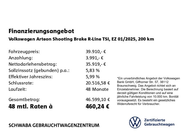 Volkswagen Arteon Shooting Brake