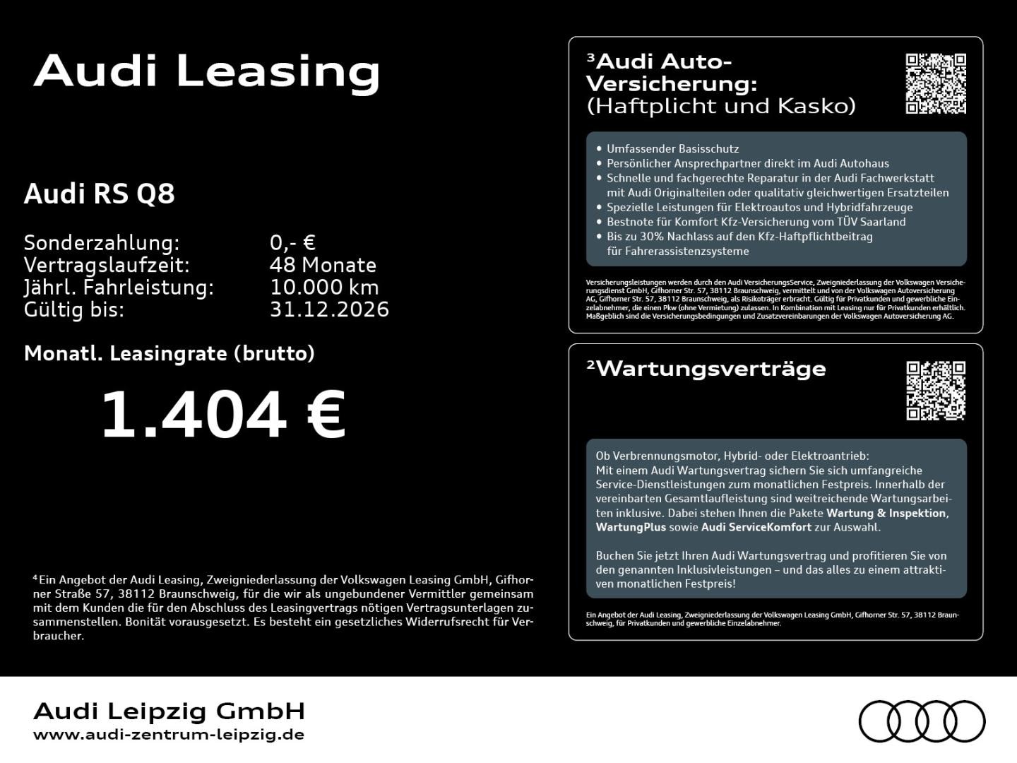 Bild über Audi RS Q8 SUV TFSI quattro 441 kW tiptronic - für weitere Informationen kontaktieren Sie den Audi Partner