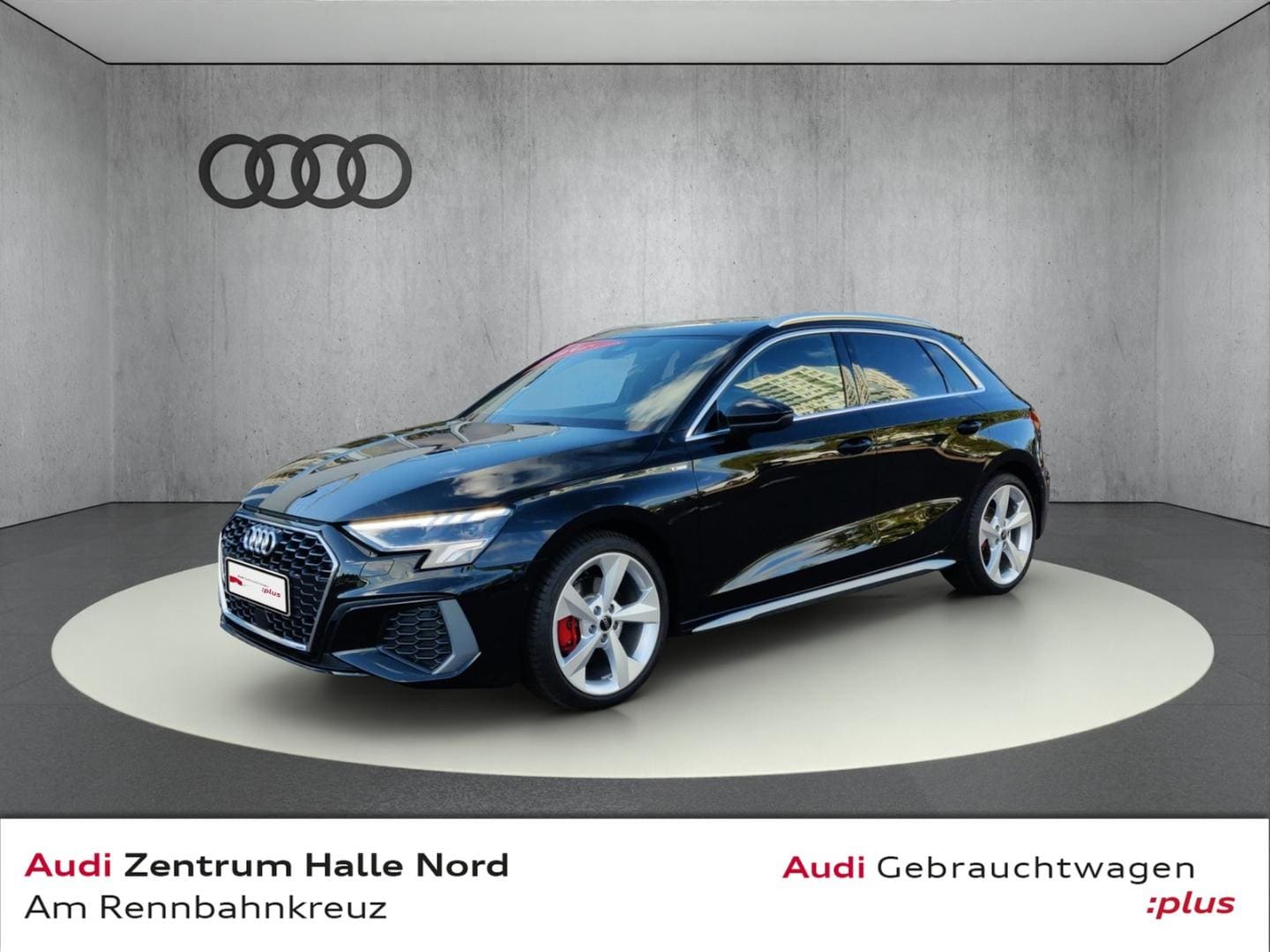 Bild über Audi A3 Sportback S line 40 TFSI quattro S tronic - für weitere Informationen kontaktieren Sie den Audi Partner
