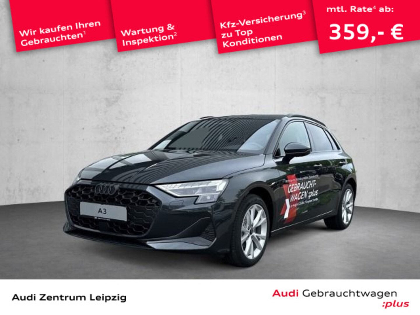 Bild über Audi A3 Sportback TFSI 110 kW S tronic - für weitere Informationen kontaktieren Sie den Audi Partner