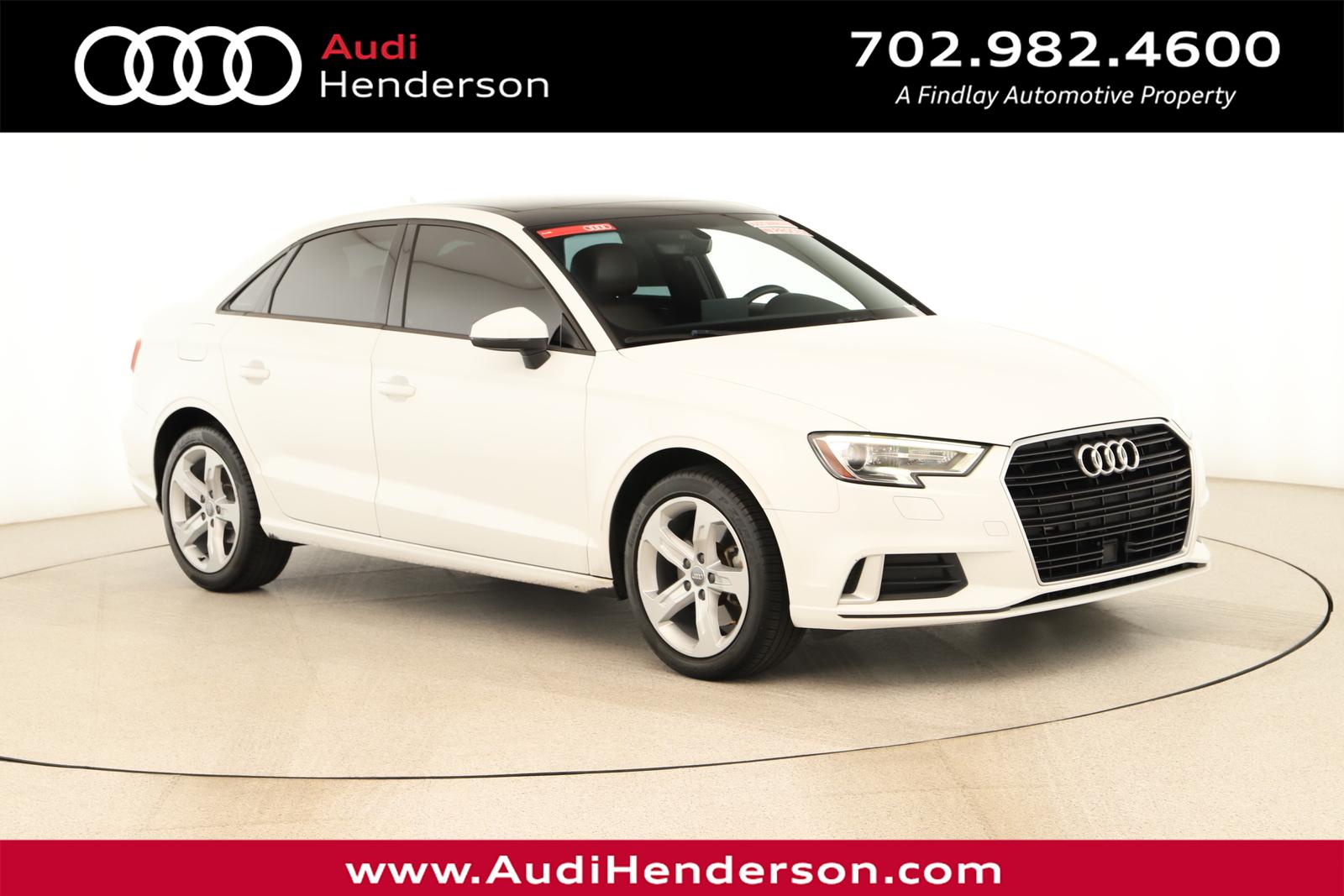 2018 Audi A3 Sedan Premium