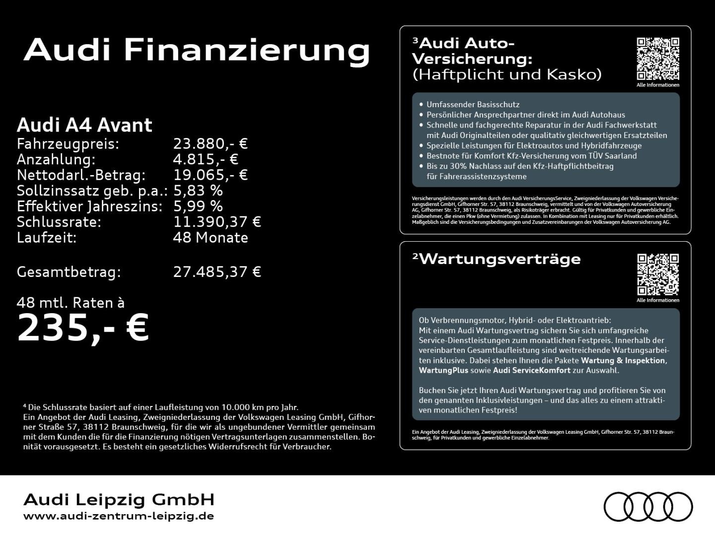 Bild über Audi A4 Avant 35 TFSI S tronic - für weitere Informationen kontaktieren Sie den Audi Partner