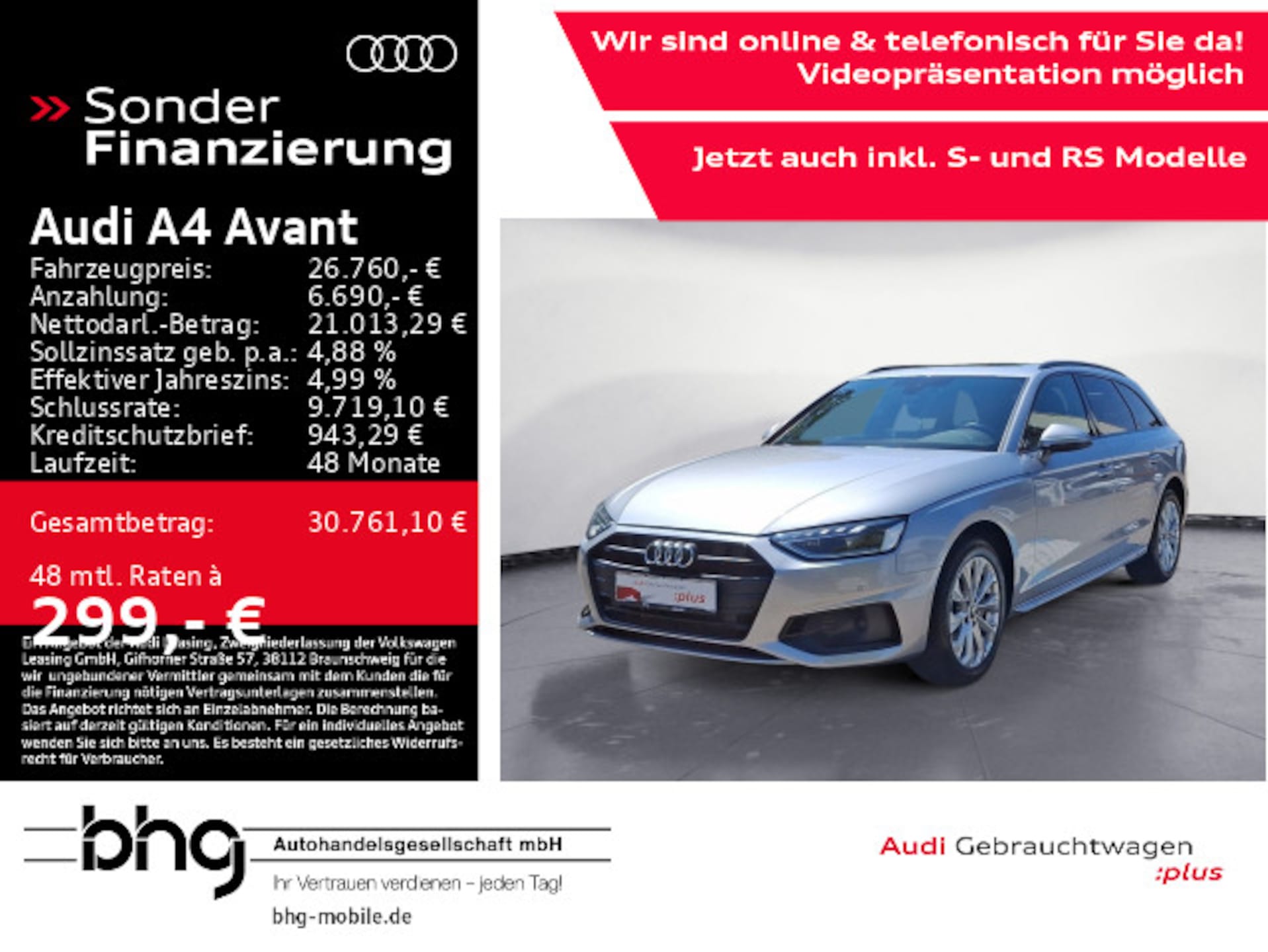 Audi A4 Avant Advanced