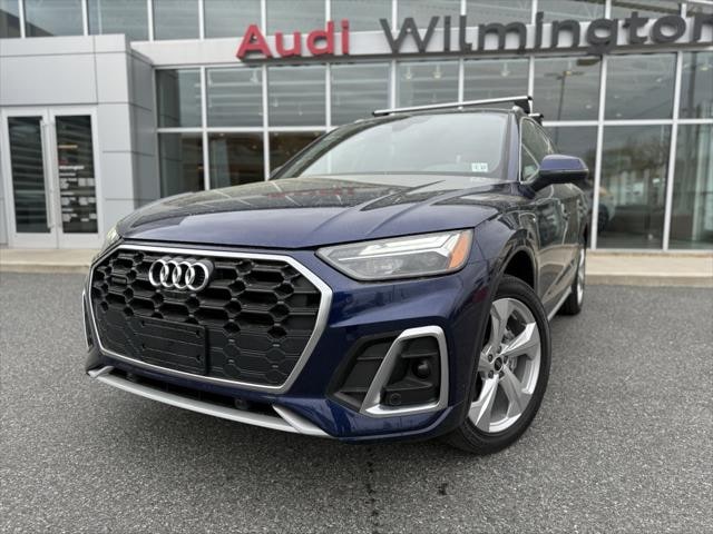 Used 2022 Audi Q5 Premium Plus with VIN WA1EAAFY1N2045640 for sale in Wilmington, DE