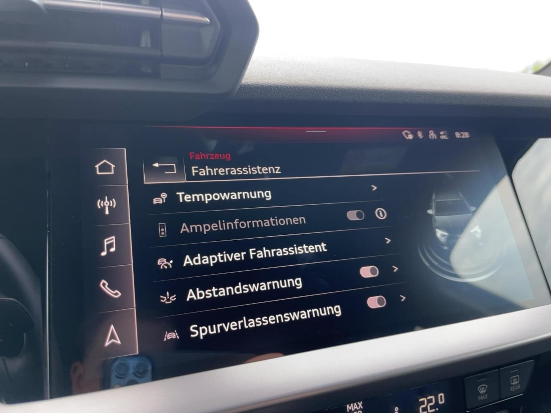 Audi A3 Sportback TFSI e S line