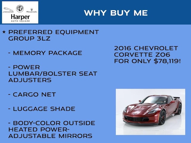 2016 Chevrolet Corvette