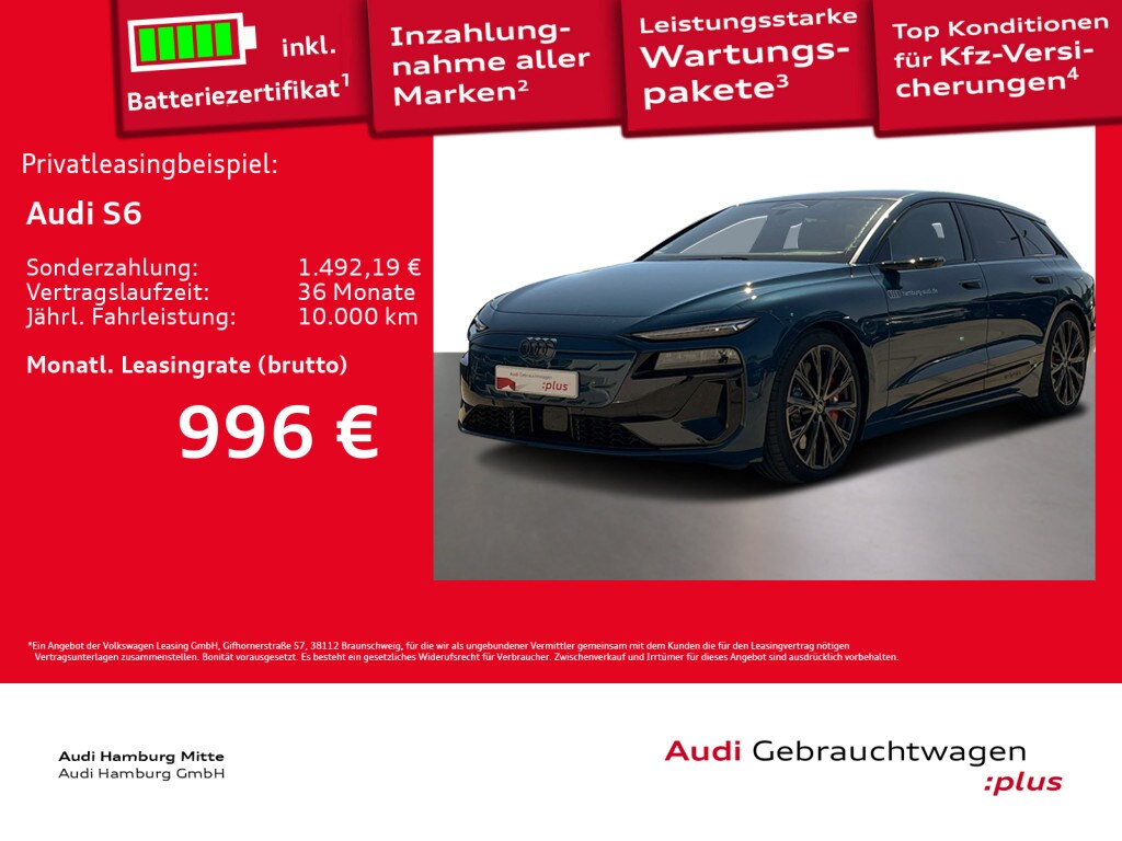 Audi S6 Avant e-tron