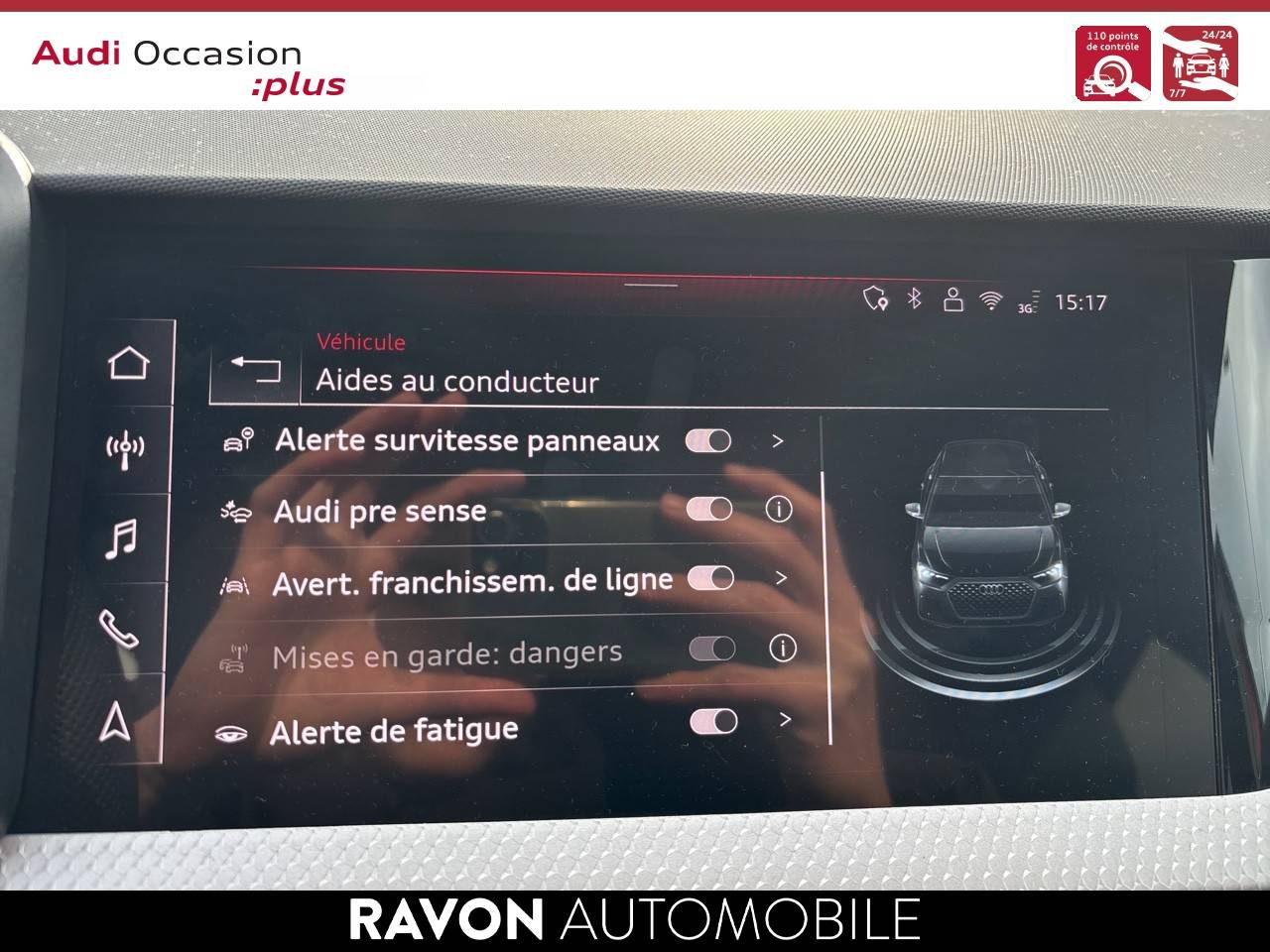 Image about Audi A1 Sportback S line plus 30 TFSI 85 kW (116 ch) S tronic