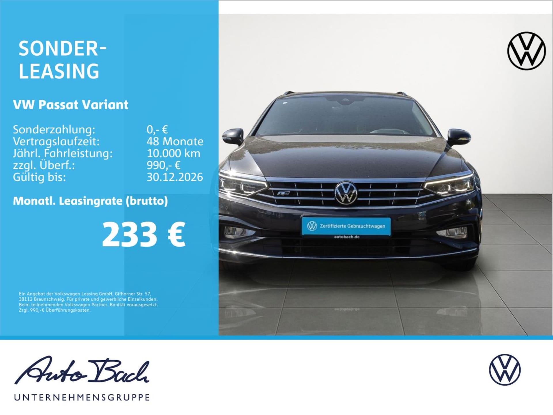 Volkswagen Passat Variant Business