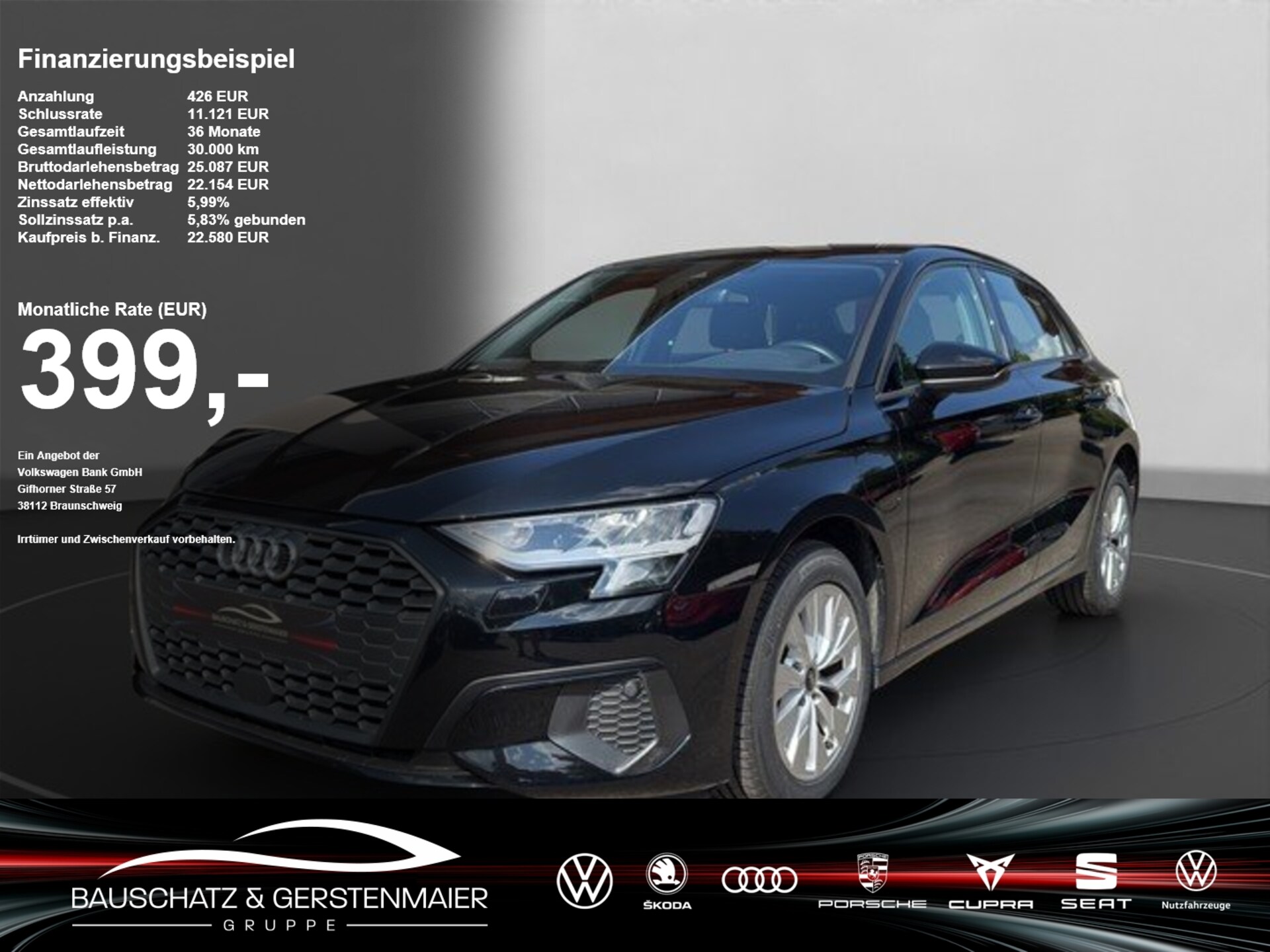 Audi A3 Sportback TFSI e