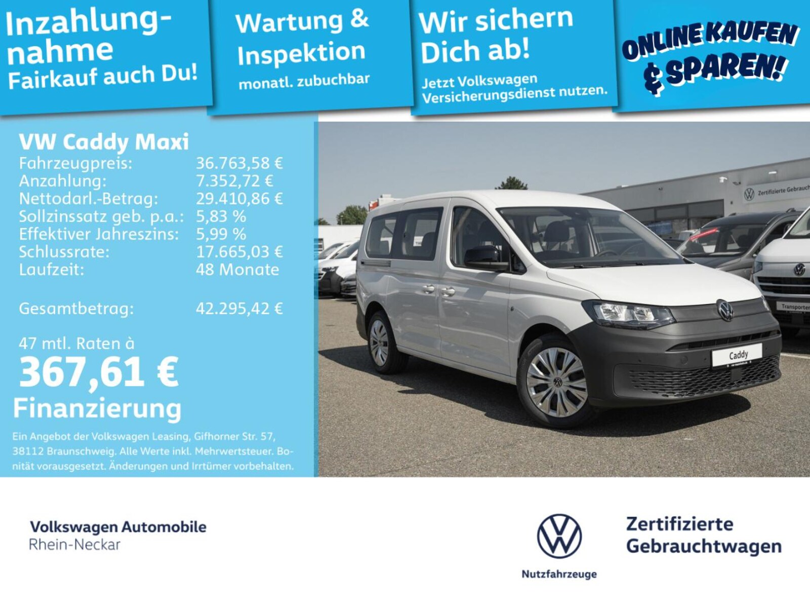 Volkswagen Caddy Maxi – Bild 2