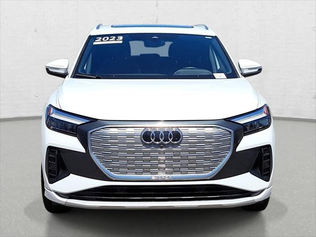 Certified 2023 Audi Q4 e-tron Premium Plus with VIN WA1BCBFZ6PP013946 for sale in Torrance, CA