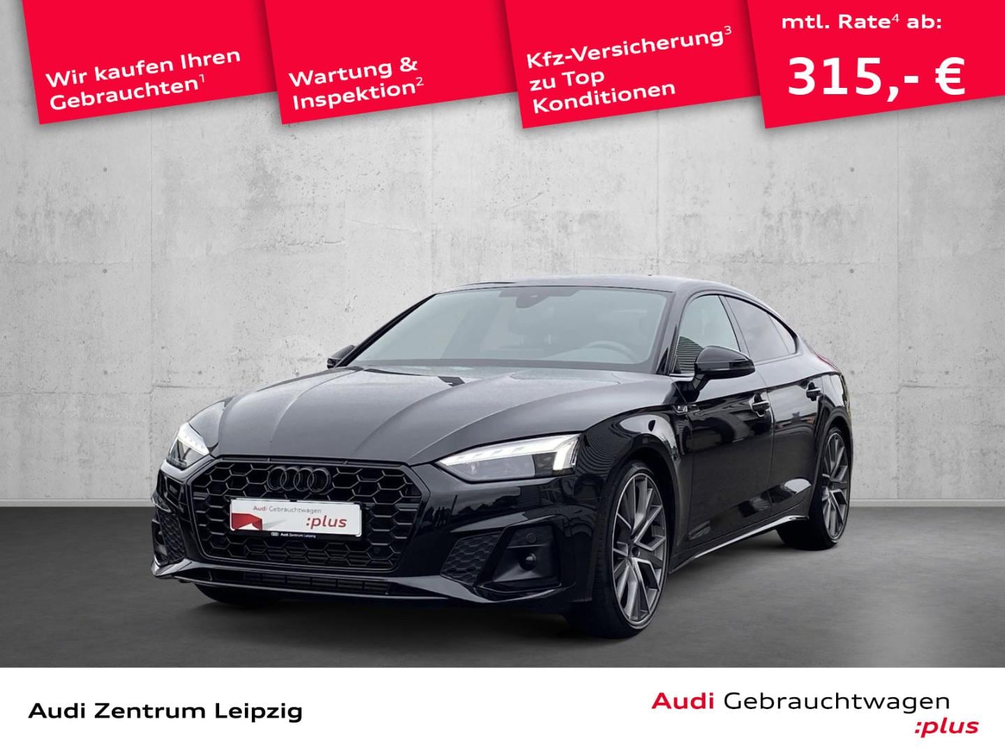 Bild über Audi A5 Sportback S line business 35 TFSI S tronic - für weitere Informationen kontaktieren Sie den Audi Partner