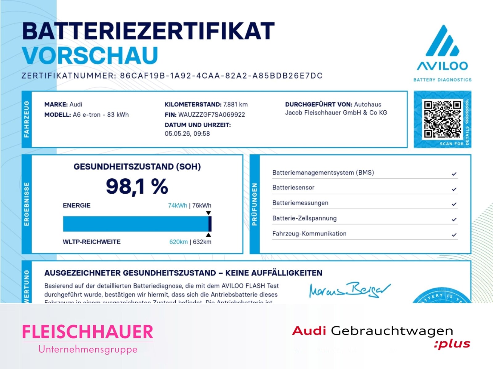 Audi Q6 Sportback e-tron – Bild 3