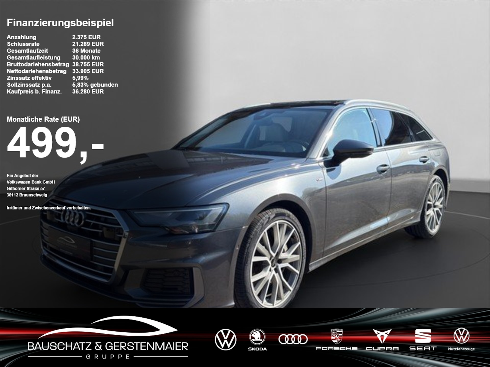 Audi A6 Avant TFSI e Design
