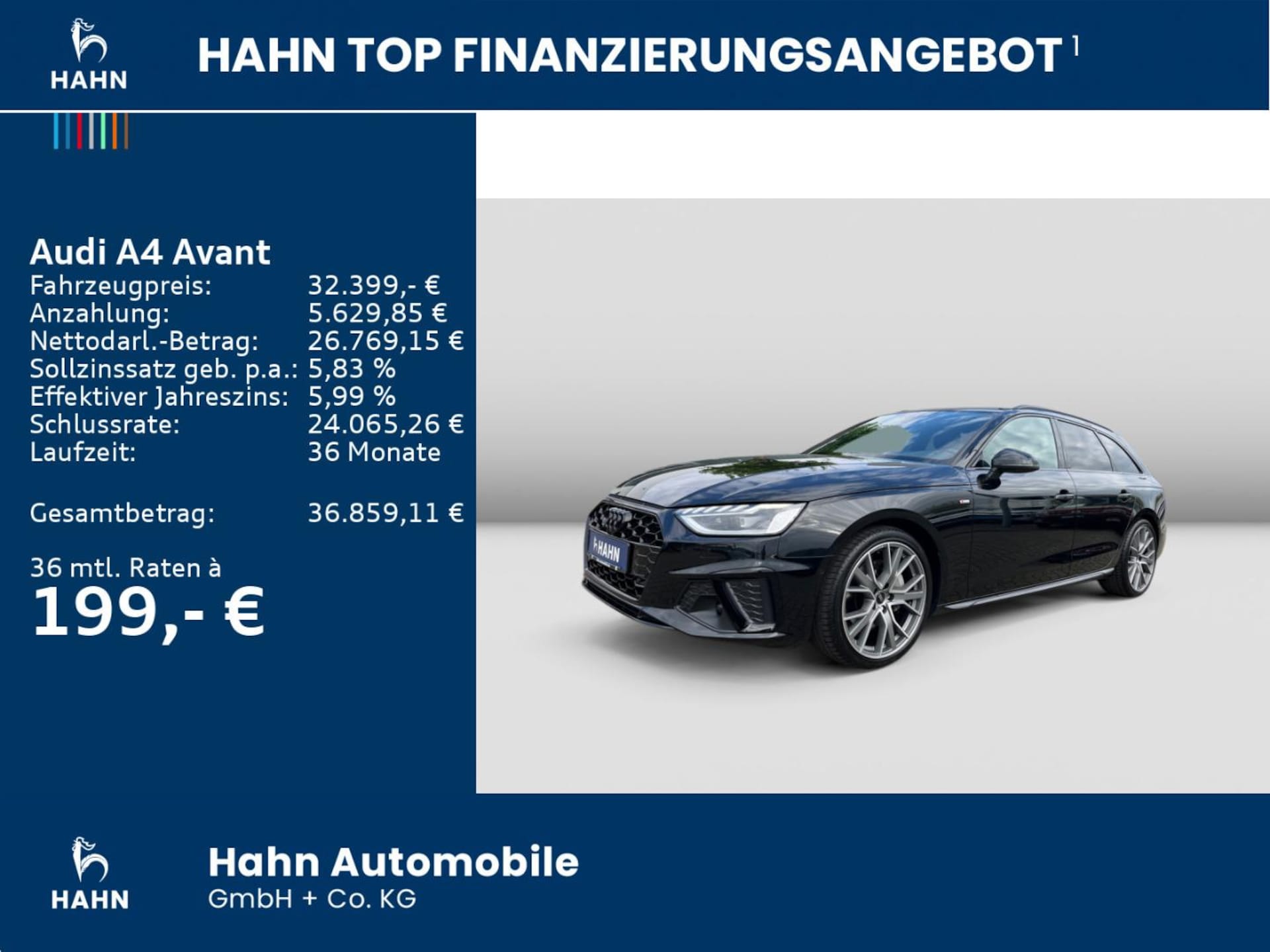 Audi A4 Avant S line