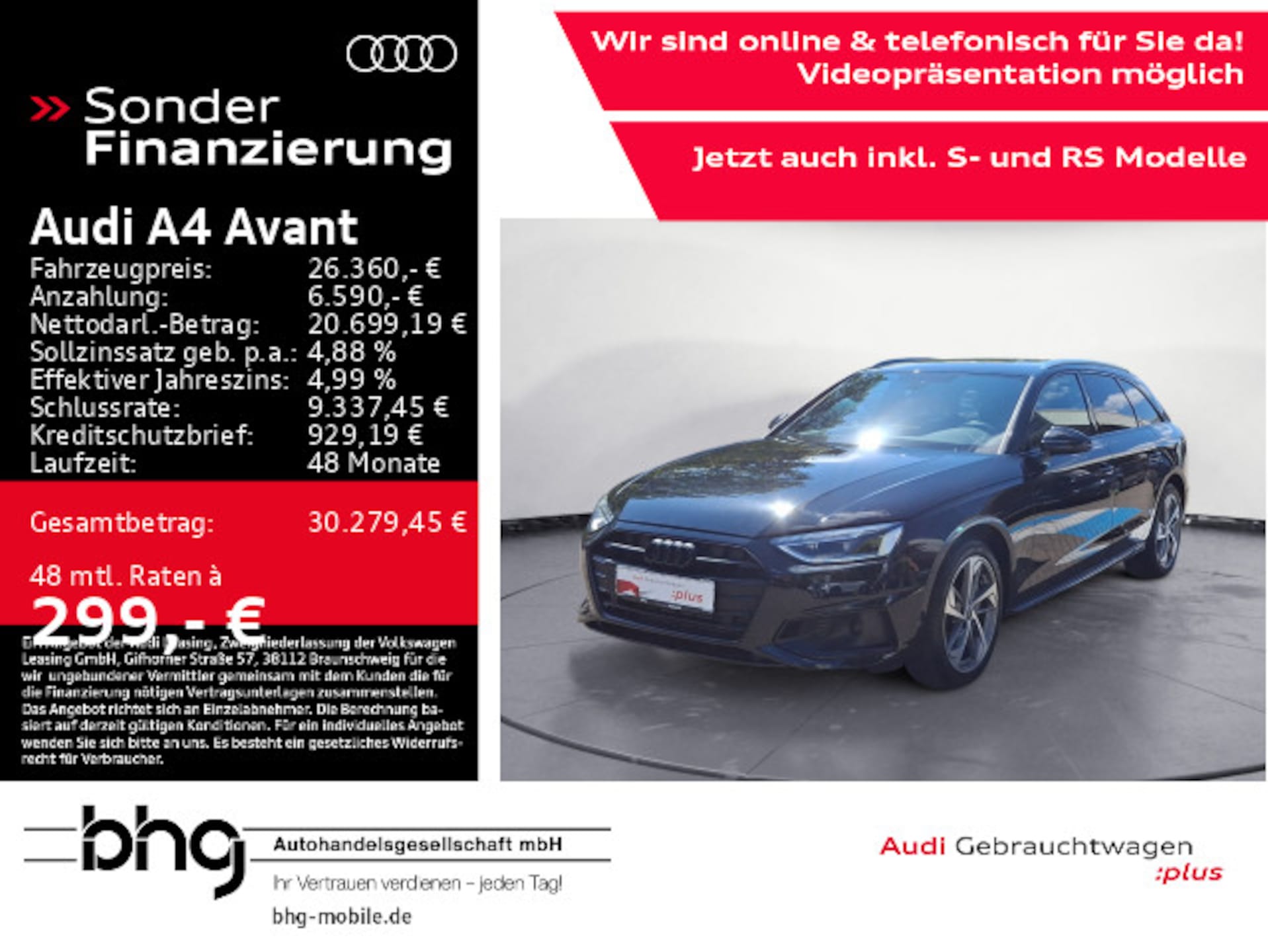 Audi A4 Avant Advanced